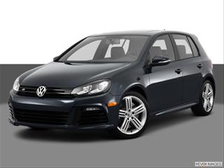 2013 Volkswagen Golf Front angle medium view